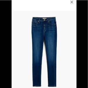 Madewell Curvy high-rise skinny tencel jeans in Sussex wash